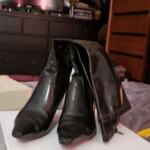 Size 9 Franco Sarto knee high boots